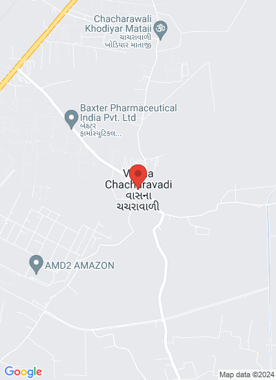 Map showing Vasna Chacharavadi, India
