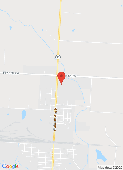 Map showing Brewster, United States