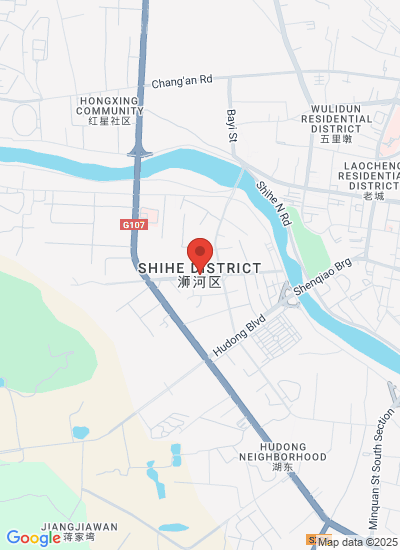 Map showing Zhangjiakou Shi, China