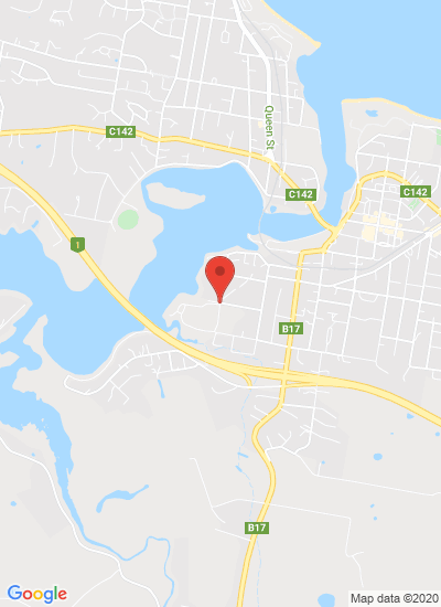 Map showing Ulverstone, Australia