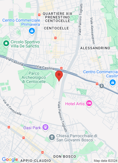 Map showing Italy