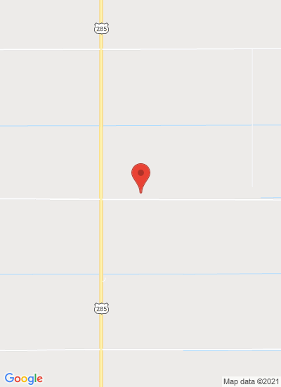 Map showing Center, United States