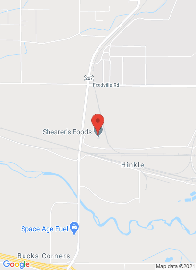 Map showing Hermiston, United States
