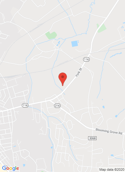 Map showing Hanover, United States