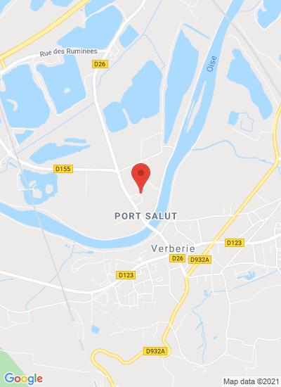 Map showing Hauts-de-France, France