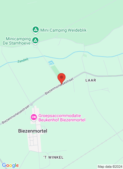 Map showing Biezenmortel, Netherlands
