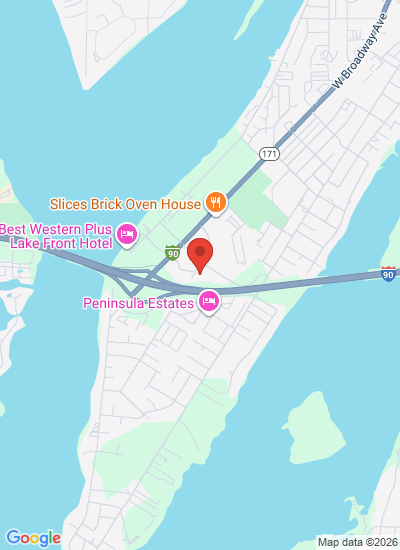 Map showing Moses Lake, United States