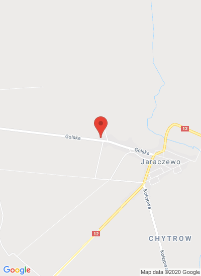 Map showing Jaraczewo, Poland