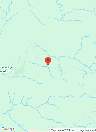 Map showing Spain