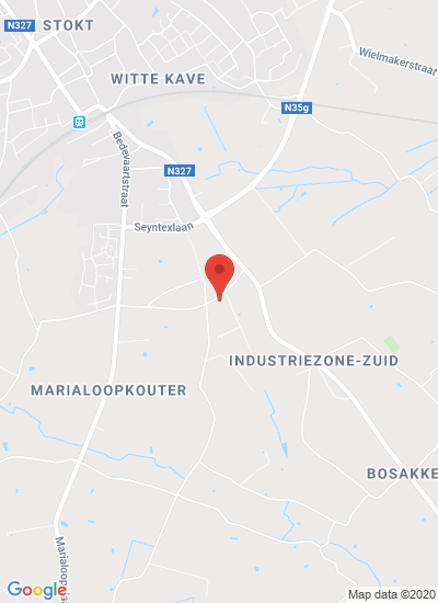 Map showing Tielt, Belgium