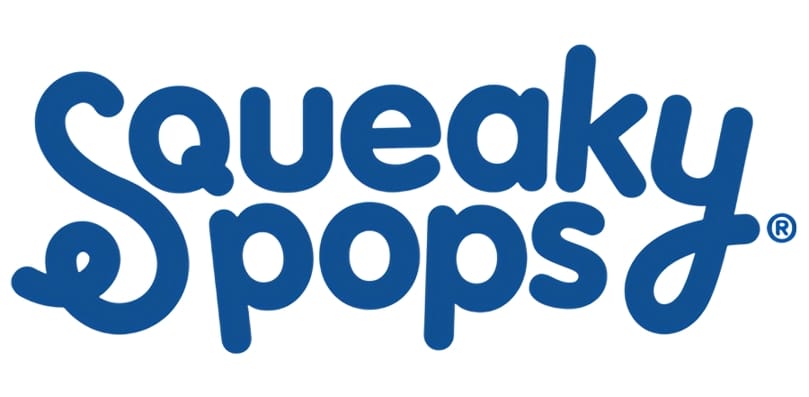 Squeaky Pops logo