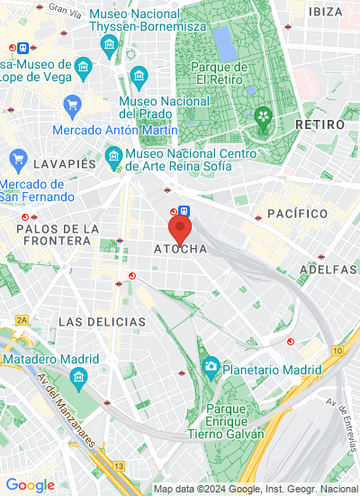 Map showing Spain