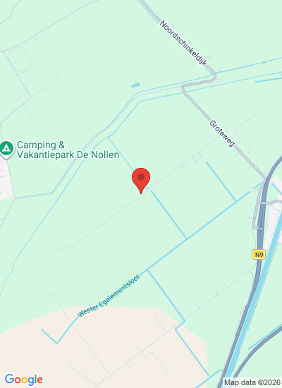 Map showing 't Zand, Netherlands