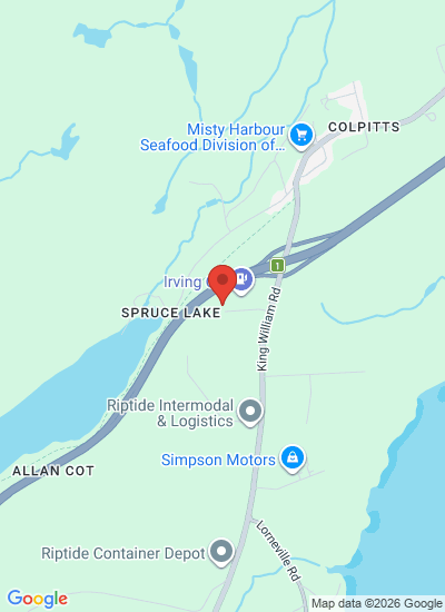Map showing Canada