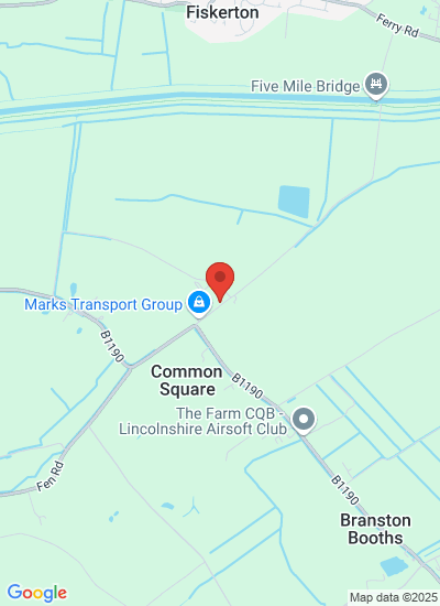 Map showing Lincoln, United Kingdom