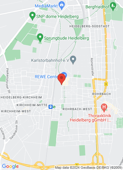 Map showing Buxtehude, Germany