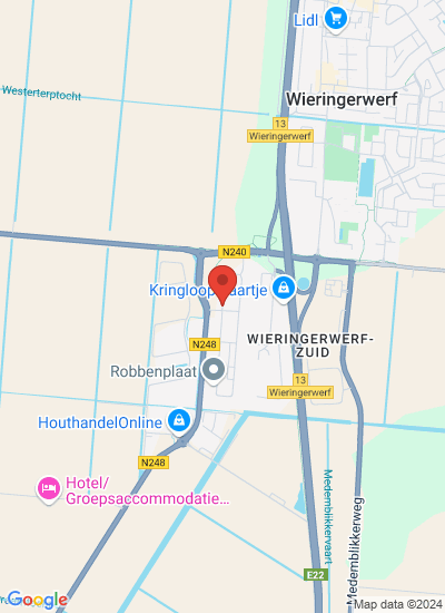 Map showing Wieringerwerf, Netherlands