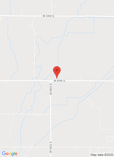 Map showing Idaho Falls, United States