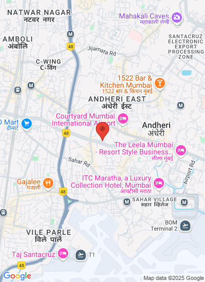 Map showing Mumbai, India