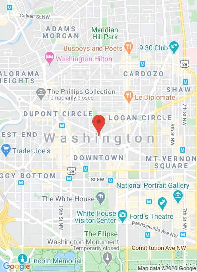 Map showing Washington, United States