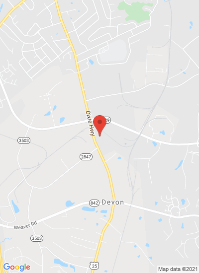 Map showing Florence, United States