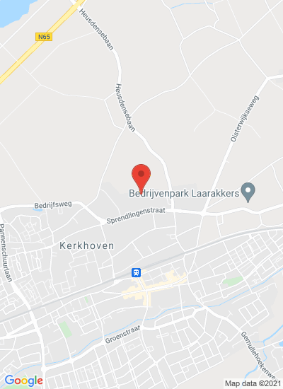 Map showing Oisterwijk, Netherlands