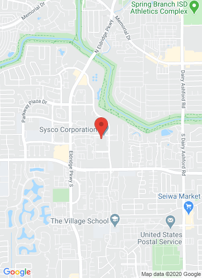 Map showing Houston, United States