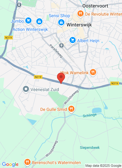 Map showing Winterswijk, Netherlands