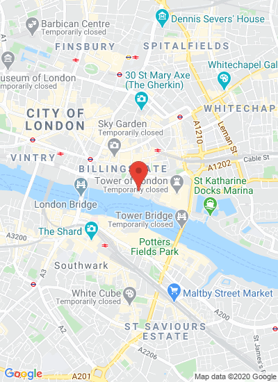 Map showing London, United Kingdom