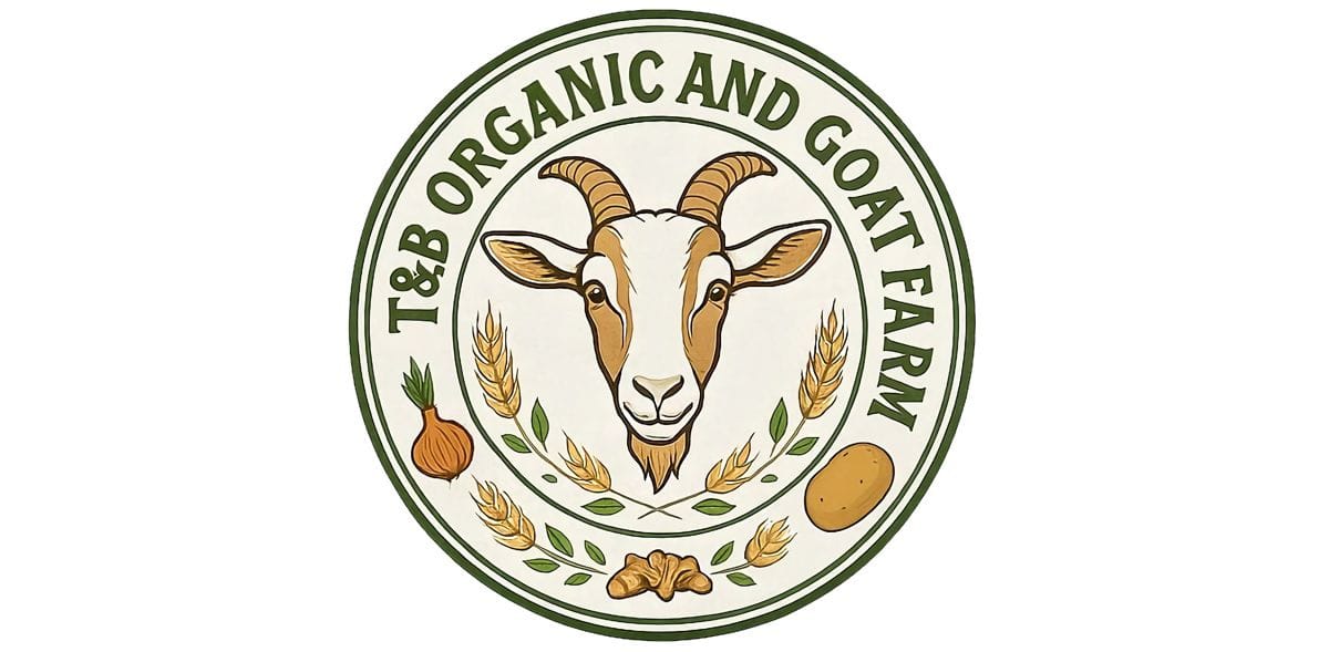 T&B Goat and Organic Farm logo