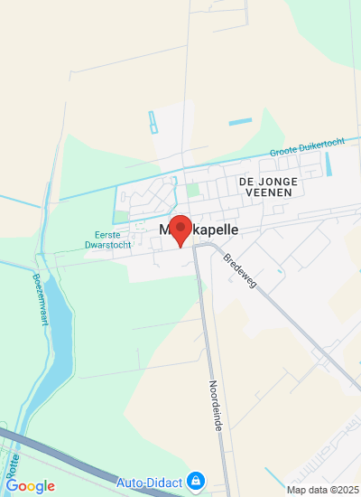 Map showing Moerkapelle, Netherlands