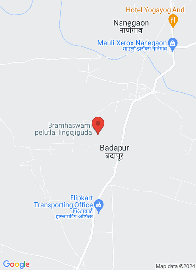 Map showing Pune, India