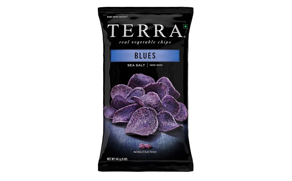 Terra blues potato chips