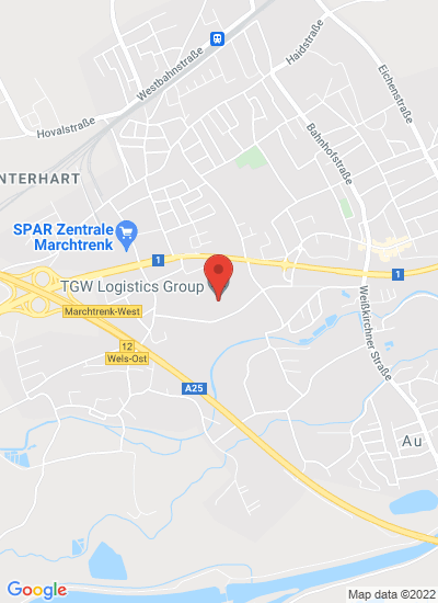 Map showing Marchtrenk, Austria