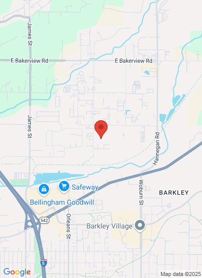 Map showing Bellingham, United States
