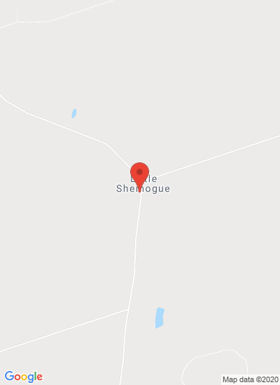 Map showing Timber River, Canada