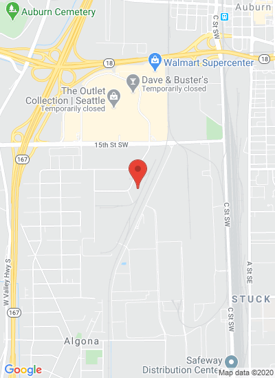 Map showing Algona, United States