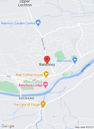 Map showing Kincardineshire, United Kingdom