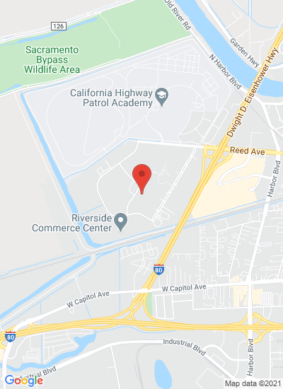 Map showing West Sacramento, United States