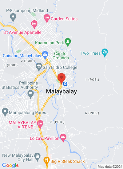Map showing Malaybalay, Philippines