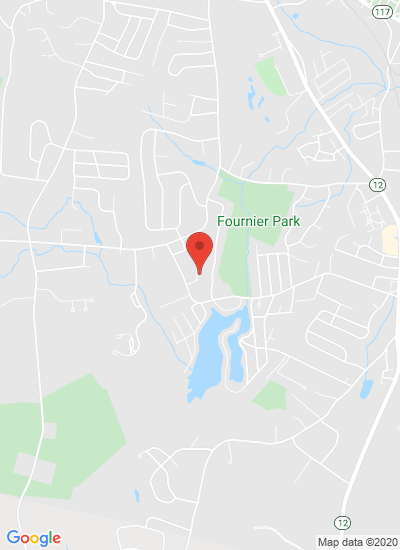 Map showing Leominster, United States