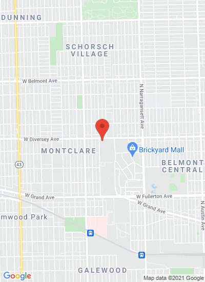 Map showing Chicago, United States