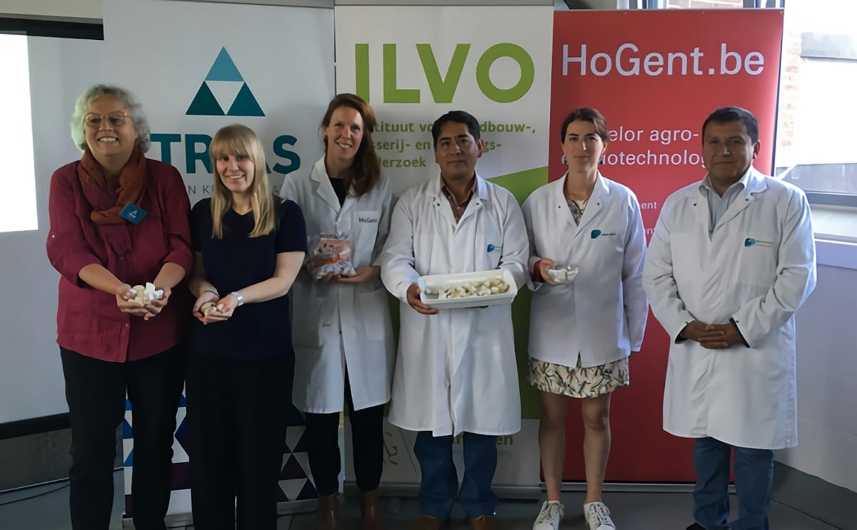 Peruaanse proffen in de food pilot 1