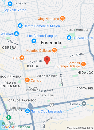 Map showing Mexico