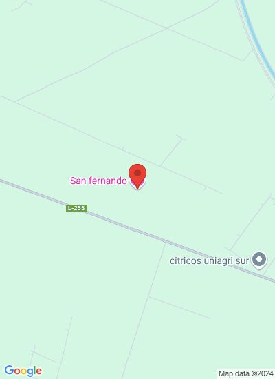 Map showing Chile
