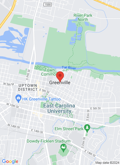 Map showing Greenville,, United States