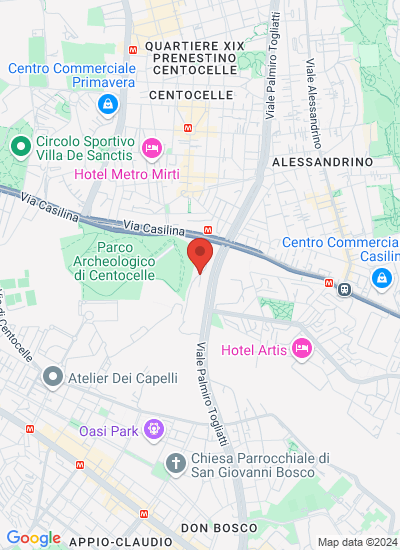Map showing Italy