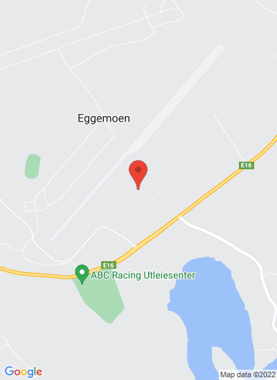 Map showing Hønefoss, Norway