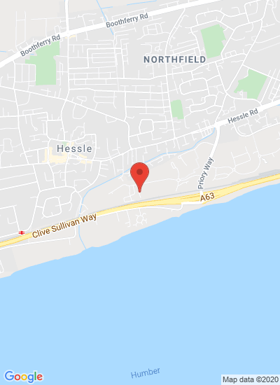 Map showing Hessle, United Kingdom