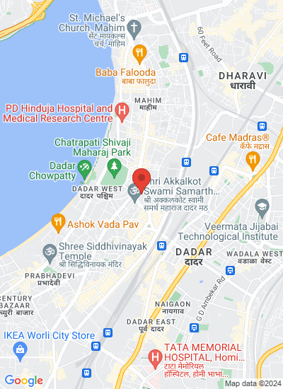 Map showing Mumbai, India